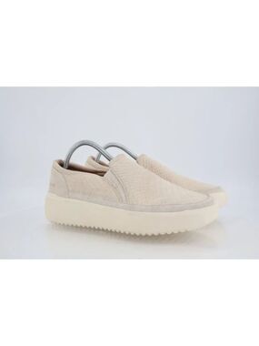 Vionic Kearney Womens Size 10 Beige Slip On Platform Comfort Sneakers Orthotic